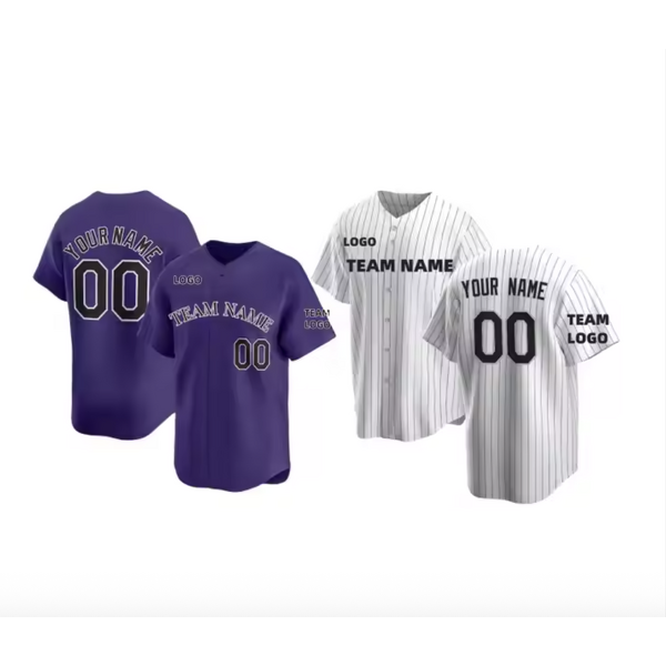 Embroidered Baseball Jersey Factory - 2025 New Wholesale Best Quality Hot Sale Team Colors