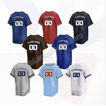 Custom Baseball Jersey Supplier - Hot Sale Embroidered Best Quality #17 #99 #3 #51