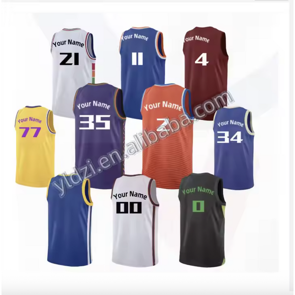 Men's Basketball Jerseys Manufacturer - 2025 High Quality US Design Wholesale Stitched