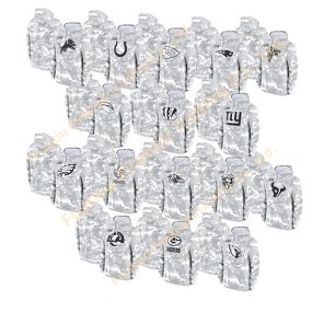 American Football Hoodie Supplier - New Salute to Service Club Arctic Camo Winter