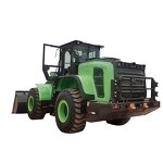 Electric Wheel Loader Factory - 5TON Lithium Battery with Air Conditioning Front-end