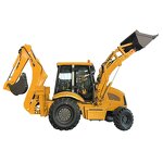 Multifunctional Backhoe Loader Supplier - Diesel Both Ends Earthmoving Operations Excavator