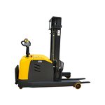 Electric Pallet Stacker Supplier - Full Electric with Solid Tires 1000mm Fork 680mm Width