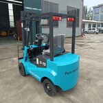 Electric Forklift Supplier - JICHUAN 2ton 3ton Four Big Solid Tires 3380mm Fork Length