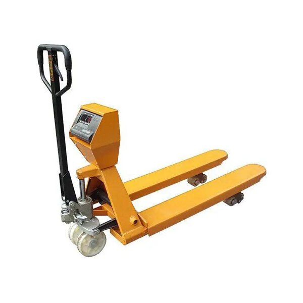 Hand Pallet Truck with Scales Factory - 2ton 550mm with Scales PU Wheel for Sale