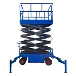 Electric Scissor Lift Platform Supplier - Jichuan 6M/8M/10M Working Truck 2300x1800mm 2000kg