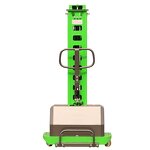 Electric Car Lifter Supplier - Mini Hand Stacker Semi Electric Self-lifting 850/1150mm Fork