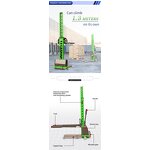 Self-lifter Semi-electric Pallet Stacker Factory - New Design Cheap with AWD Solid Tires Electric Side