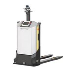 AGV Pallet Stacker Factory - Laser Guided Standard Tray Handling Vehicle