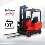 Electric Forklift Manufacturer - JICHUAN 2 Ton Full Electric 4-Wheel AWD Solid Tires