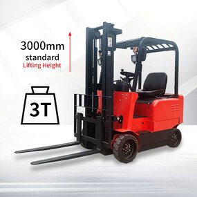 Electric Forklift Manufacturer - JICHUAN 2 Ton Full Electric 4-Wheel AWD Solid Tires