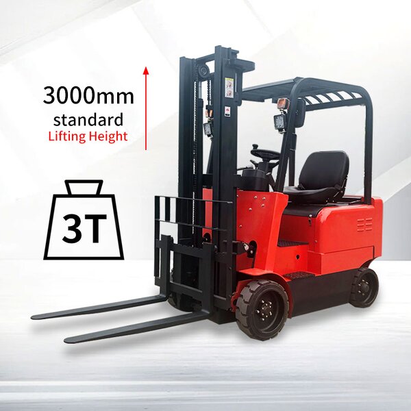 Electric Forklift Manufacturer - JICHUAN 2 Ton Full Electric 4-Wheel AWD Solid Tires