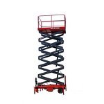 Hydraulic Platform Lift Factory - JICHUAN New China Factory 8m 9m Mobile Scissor 10m Aerial 2300x1800mm