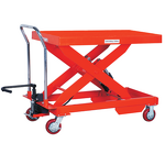 Hydraulic Scissors Lift Platform Factory - Jichuan Hand Operated Manual Lift Tables 910x500x52mm Jiangsu