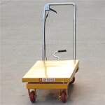 Small Mobile Hydraulic Scissor Lift Factory - Jichuan Mini Platform 910x500x52mm 40kg