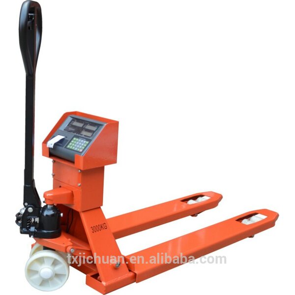 Hand Pallet Truck with Scale Supplier - Chinese 1 Ton Factory Directly Sale Manual Pallet Scale