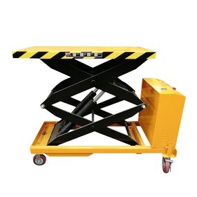 Electric Scissor Lift Table Factory - Jichuan Base Lifting Platform 750x500x50mm-1200x610x50mm 170kg