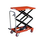 Small Mobile Hydraulic Scissor Lift Factory - Jichuan Mini Platform 910x500x52mm 40kg