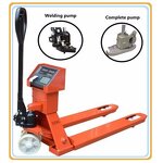Hand Pallet Truck with Scale Supplier - Chinese 1 Ton Factory Directly Sale Manual Pallet Scale