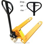 Hydraulic Hand Pallet Truck Supplier - JIchuan DF/AC 3 Ton 685mm Fork Width 2-Year Warranty