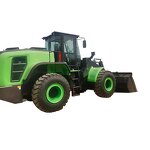 Electric Wheel Loader Factory - 5TON Lithium Battery with Air Conditioning Front-end