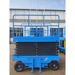 Hydraulic Automatic Scissor Lift Platform Factory - Jichuan 4M 7M 8M 10M Full Electric Aerial 2300x1800mm 2000kg