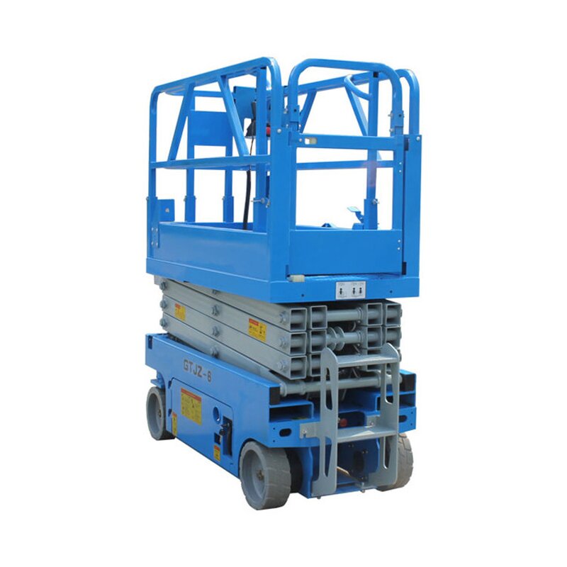 Hydraulic Platform Lift Factory - JICHUAN New China Factory 8m 9m Mobile Scissor 10m Aerial 2300x1800mm