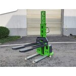 Self-loading Portable Semi Electric Stacker Factory - 500kg 700kg 1000kg 1.3m Battery Self Loading