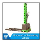 Semi-Electric Selfing-lifting Stacker Factory - Plug-in Stacker with Tenacity and Hardness