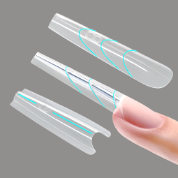 Nail Tips Factory - Wholesale 240 Pcs Sandwich Extension Quick Forms