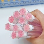 Spoolie Brushes Factory - Custom Diamond Flower Butterfly Wand Tube