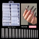 Nail Forms Factory - OEM 140 Pcs Large Number French Plastic Tips