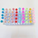 Spoolie Brushes Factory - Custom Diamond Flower Butterfly Wand Tube