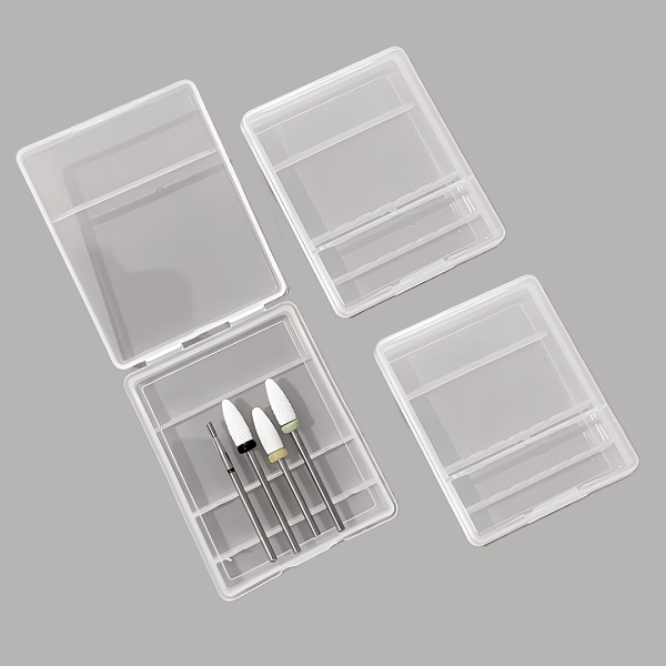 Nail Drill Case Manufacturer - Custom 6 Pcs Bit Holder Storage Box