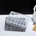 Nail Packaging Box Factory - Wholesale 12 Grid Transparent Plastic Empty