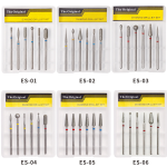 Drill Bits Set Factory - OEM 6 Pcs Russian Diamond Cuticle Removal