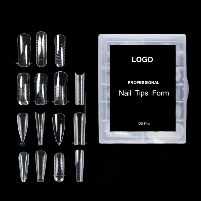 Nail Forms Manufacturer - Private Label Plastic Extension 120 Pcs