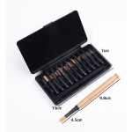 Nail Brush Factory - OEM 12 Pcs Round Replaceable Applicator Brush