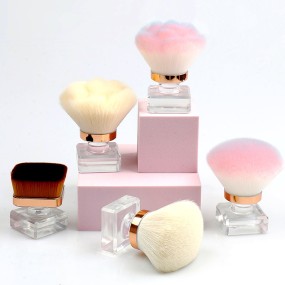 Nail Brushes Factory - Professional Square Acrylic Handle Dust Cleaning