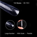 Nail Forms Factory - OEM 140 Pcs Large Number French Plastic Tips