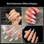 Nail Forms Factory - OEM 140 Pcs Large Number French Plastic Tips