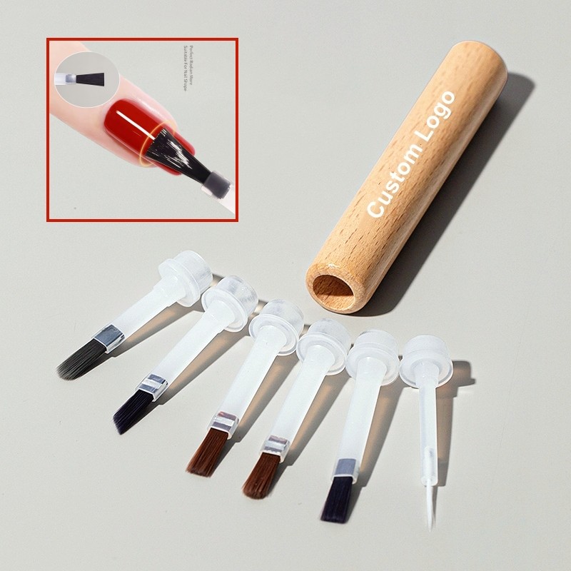 Nail Brushes Manufacturer - Wholesale 50 Pcs Retractable Wooden Handle