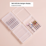 Nail Drill Case Manufacturer - Custom 6 Pcs Bit Holder Storage Box