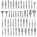 Drill Bits Set Factory - OEM 6 Pcs Russian Diamond Cuticle Removal