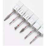 Drill Bits Set Factory - OEM 6 Pcs Russian Diamond Cuticle Removal