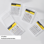 Drill Bits Set Factory - OEM 6 Pcs Russian Diamond Cuticle Removal