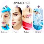 Skin Marker Pen Factory - Free Ruler Sterile Surgery Blue Pen