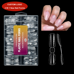 Nail Molds Manufacturer - Custom 2 in 1 120 Pcs Dual Side Extension