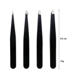Eyebrow Tweezers Factory - Super Grip 1.5mm Stainless Steel Slanted