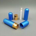 Refillable Aluminum Inhalers Supplier - Empty Metal Nasal Tubes with Replacement Wicks